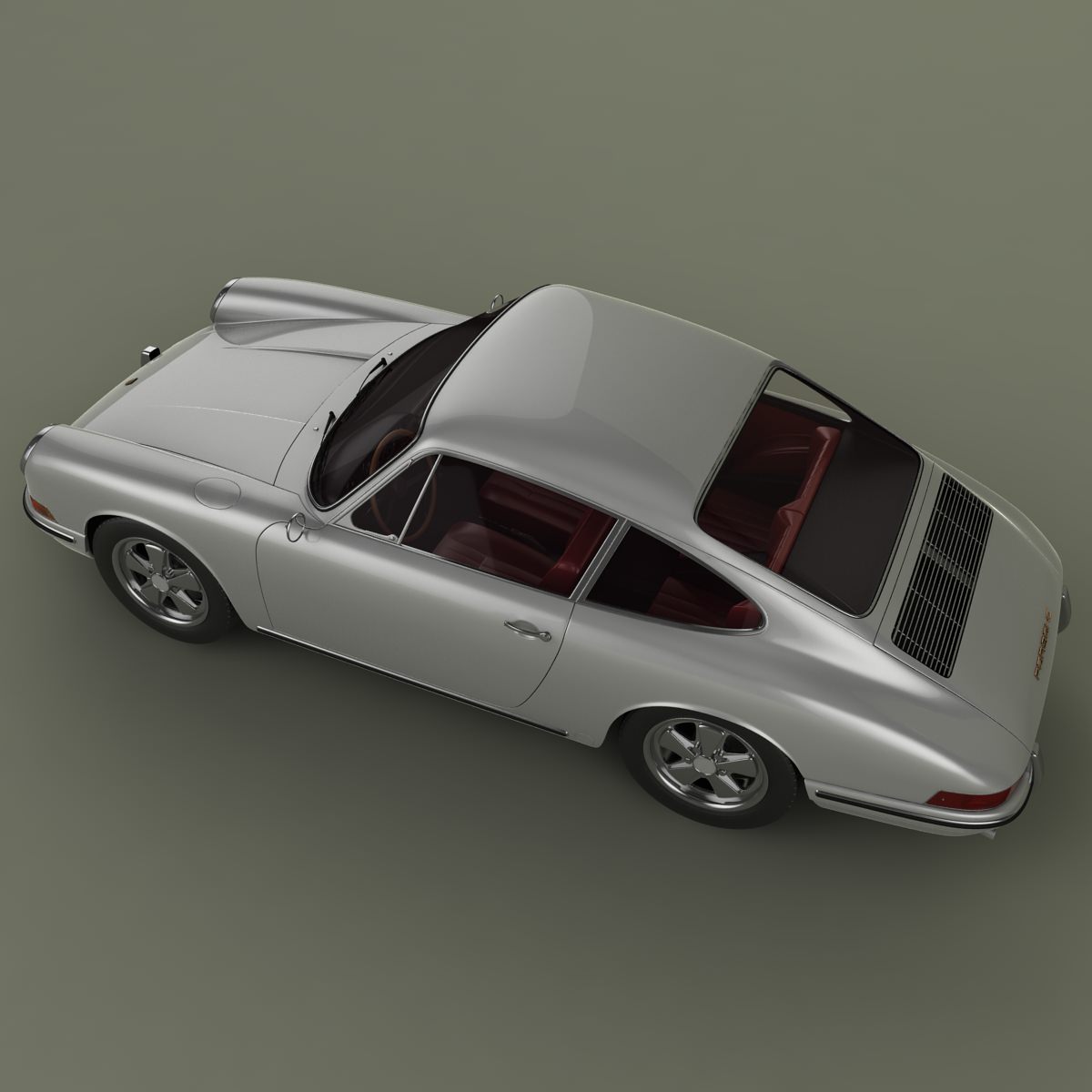 Porsche 911 901 3D model_8