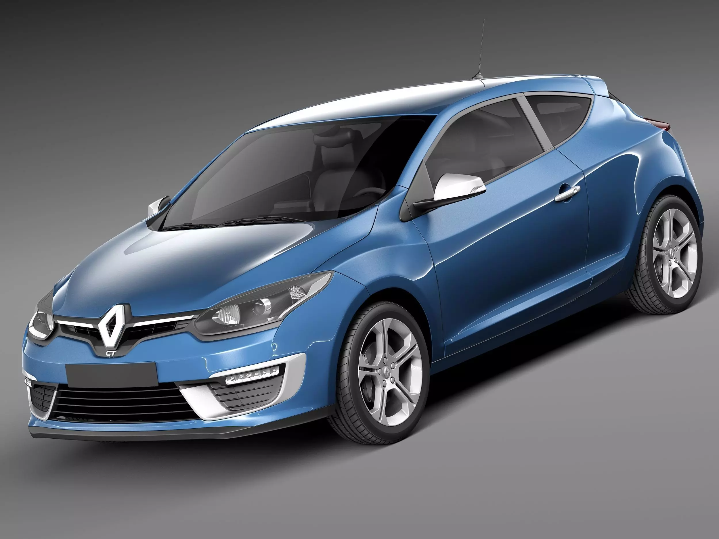 Renault Megane 3-door GT 2014 3D model