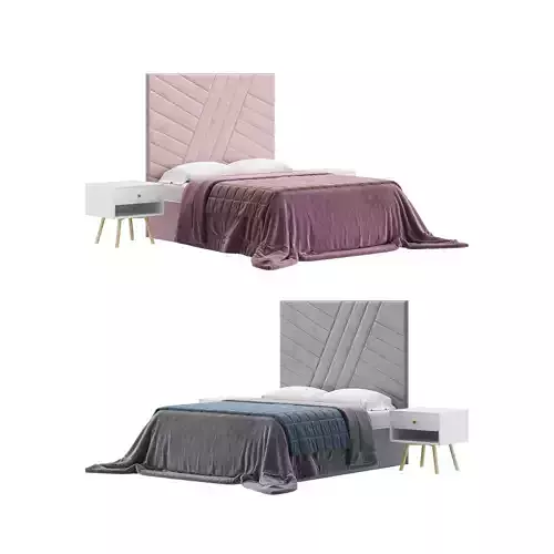 Remy kids bed 3D model
