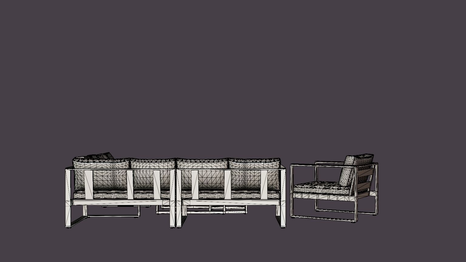 Aspvik Of Living Group Low-poly 3D model_5