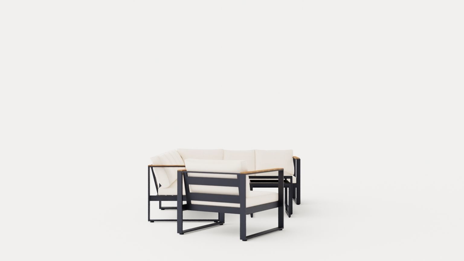 Aspvik Of Living Group Low-poly 3D model_2