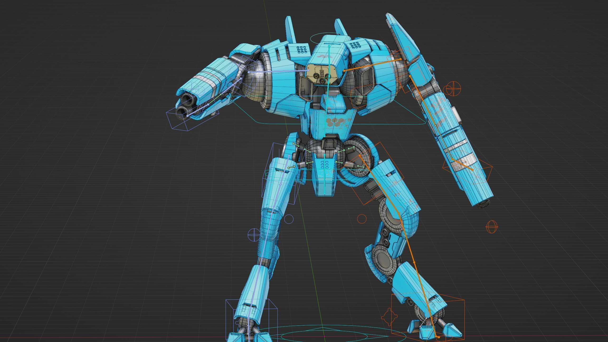 BATTLE DROID DOMIAN Rigged for Unreal Engine - Unity - MIXAMO 3D model_37