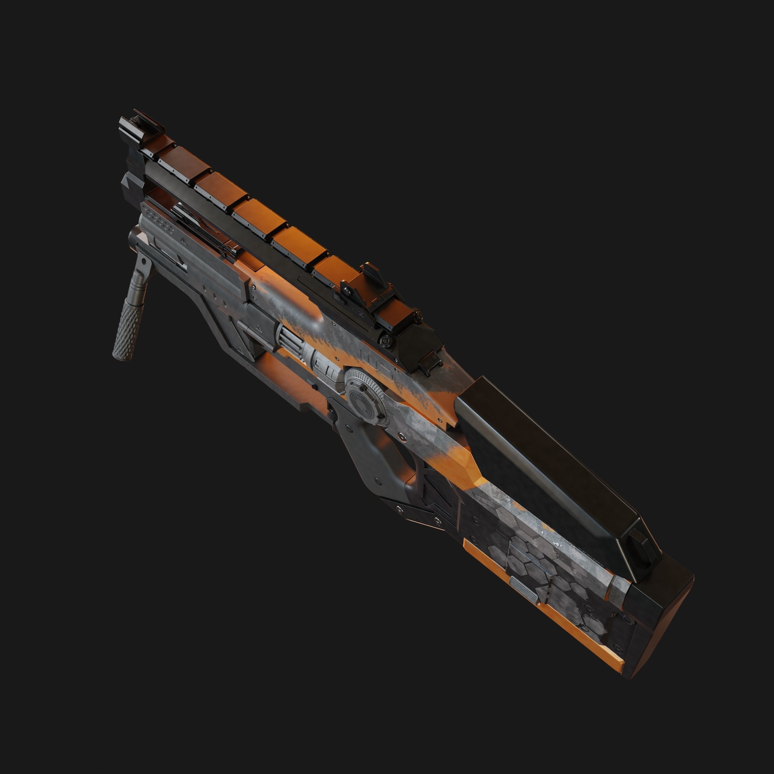 Apex Legends L-STAR EMG Replica cosplay props 3D print model_5