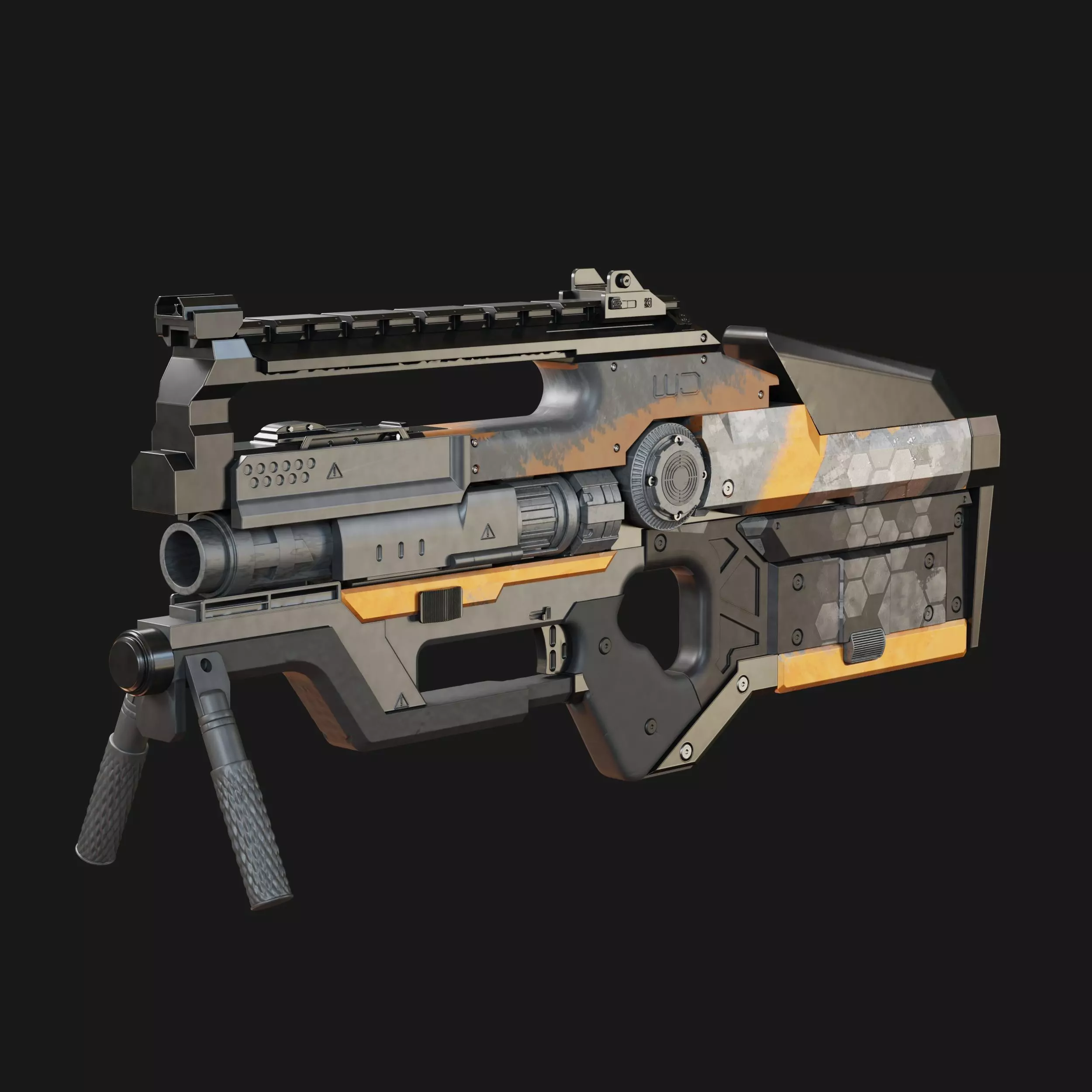 Apex Legends L-STAR EMG Replica cosplay props 3D print model_0