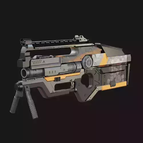 Apex Legends L-STAR EMG Replica cosplay props 3D print model