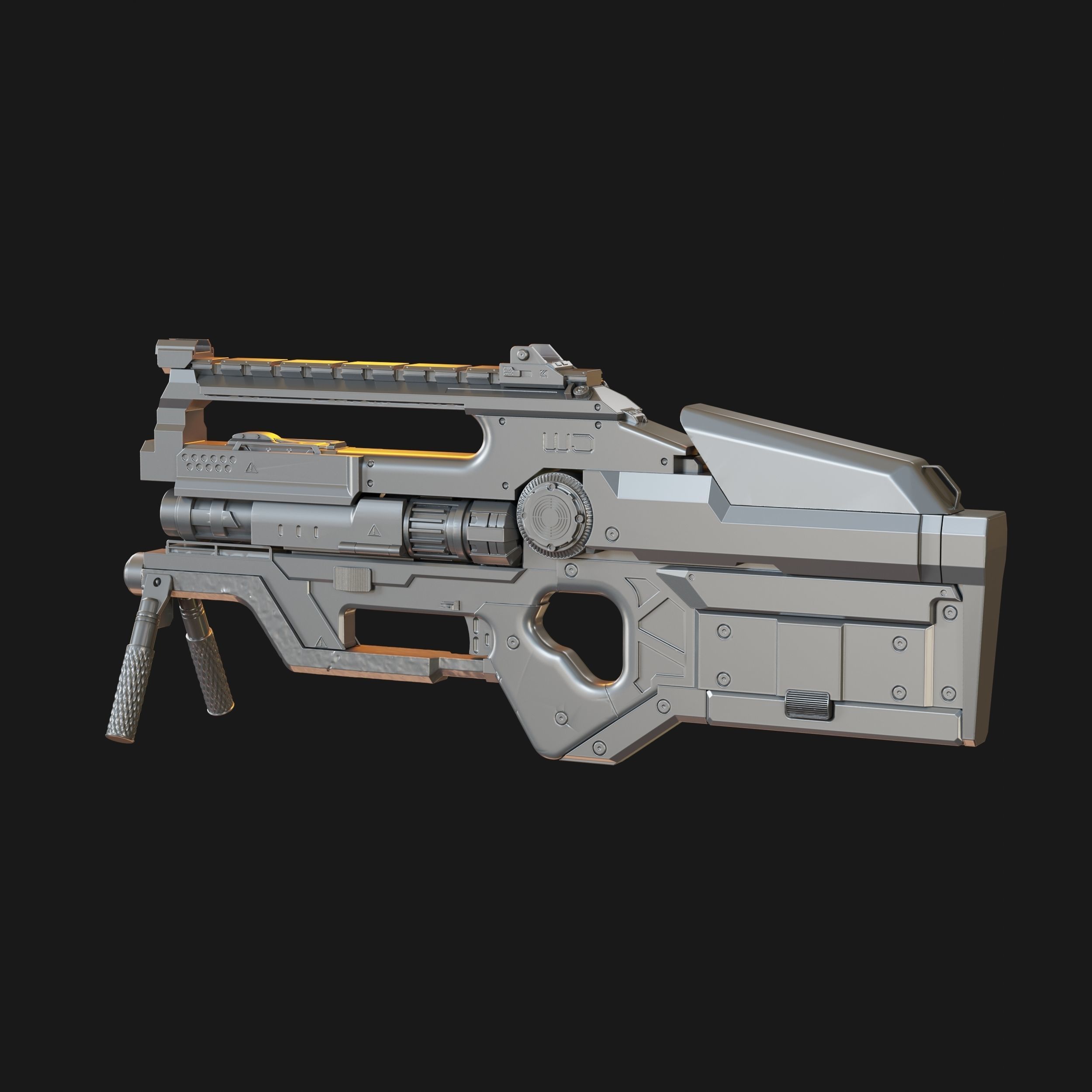 Apex Legends L-STAR EMG Replica cosplay props 3D print model_8