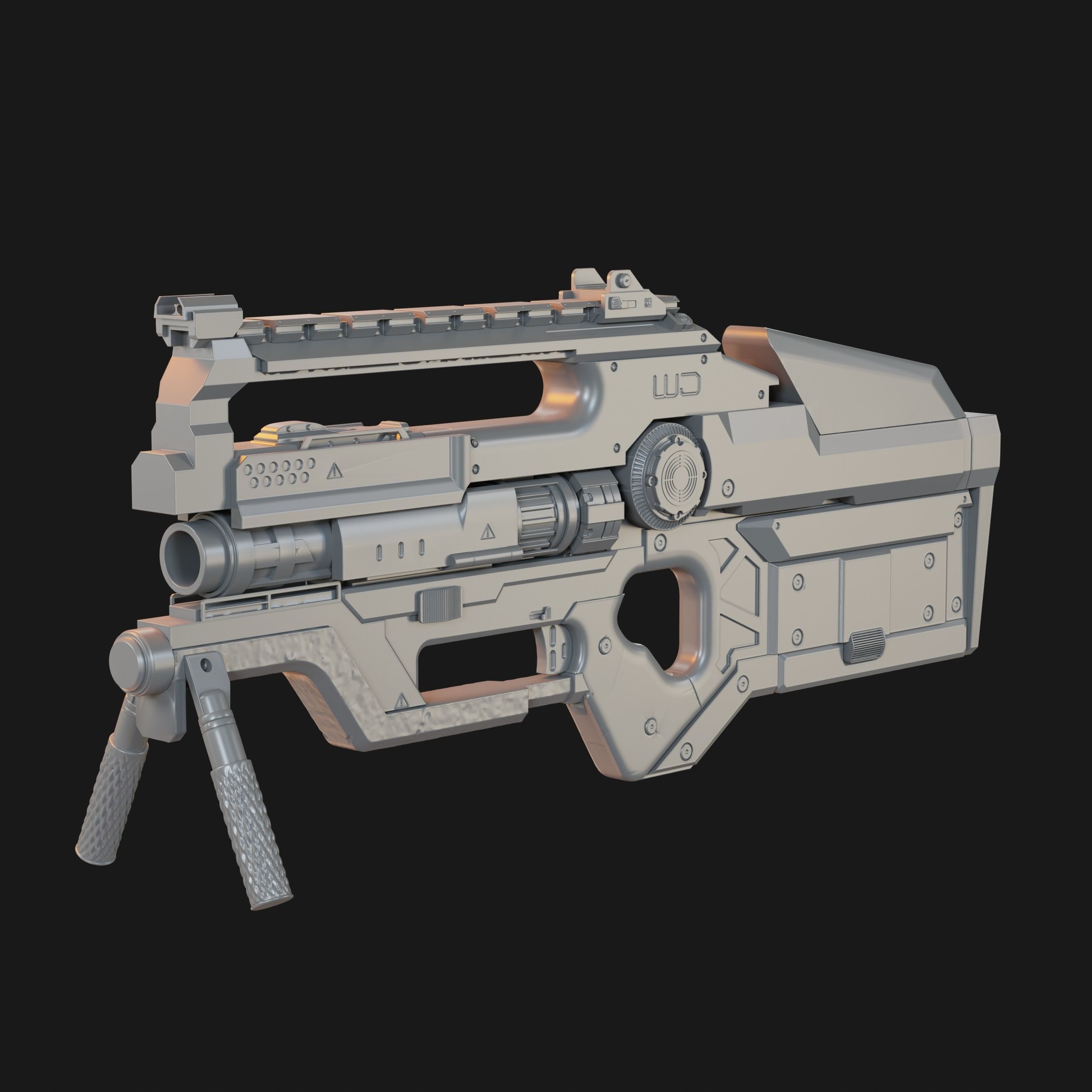 Apex Legends L-STAR EMG Replica cosplay props 3D print model_7