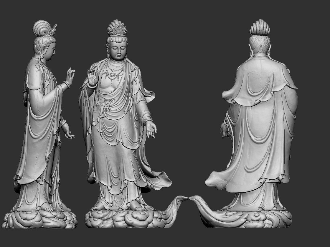 Guanyin 3D model 3D printable | CGTrader