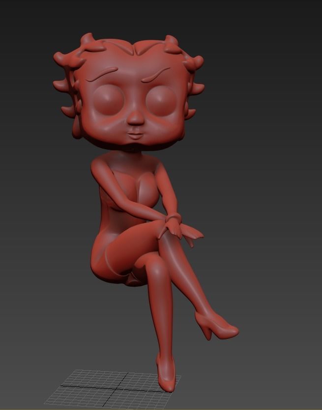 Betty 3D print model_5
