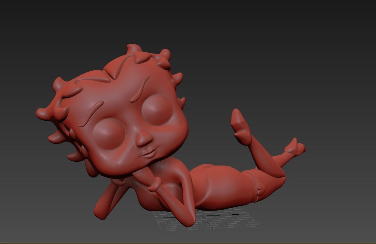 Betty 3D print model_3