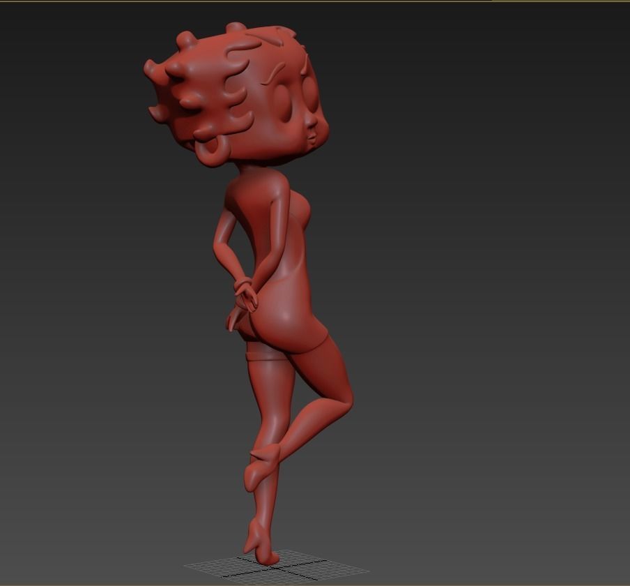Betty 3D print model_6