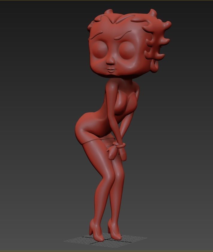 Betty 3D print model_7