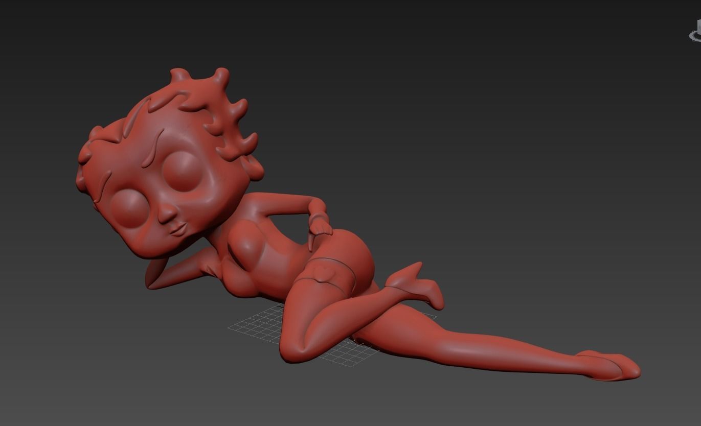 Betty 3D print model_4