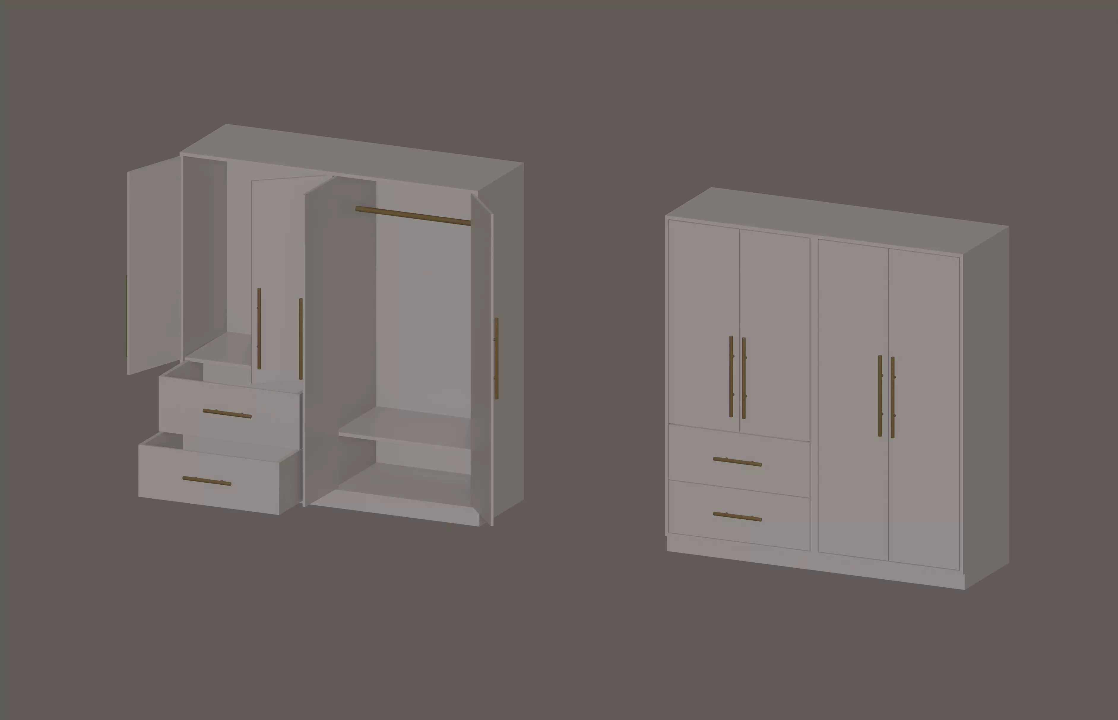 Wardrobe 3D model