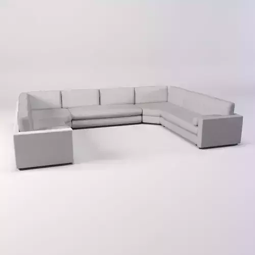 Living room upholstered sofa
