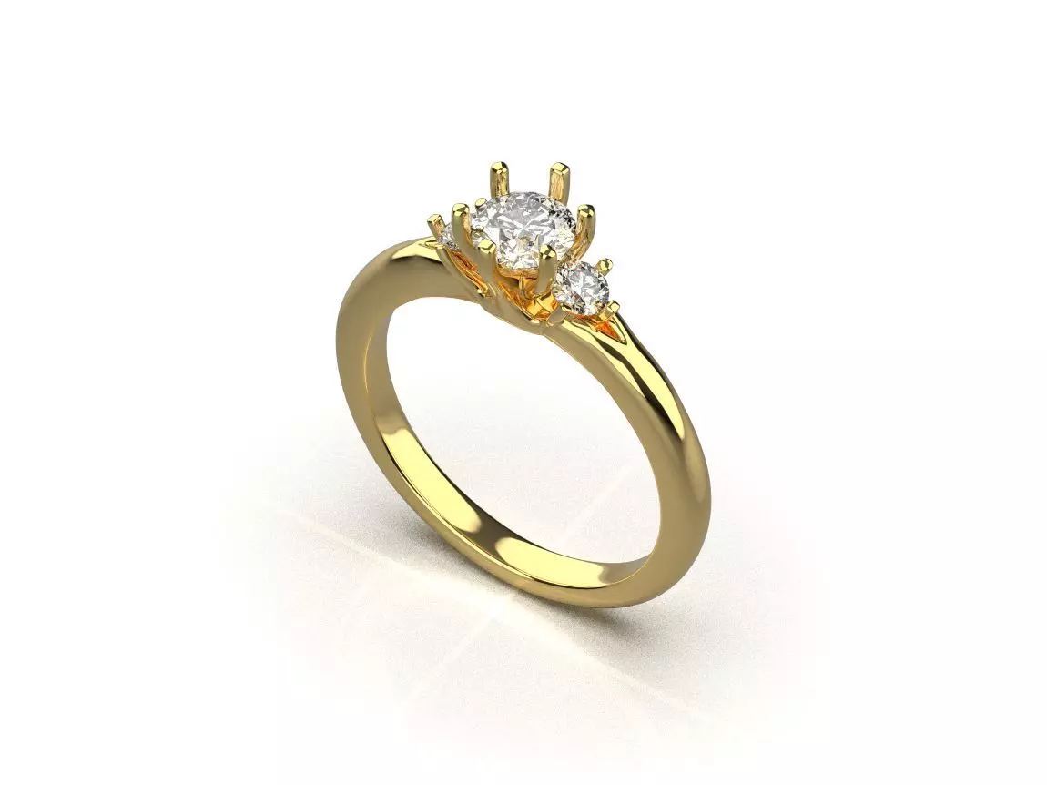 ring code 252 3D print model_0