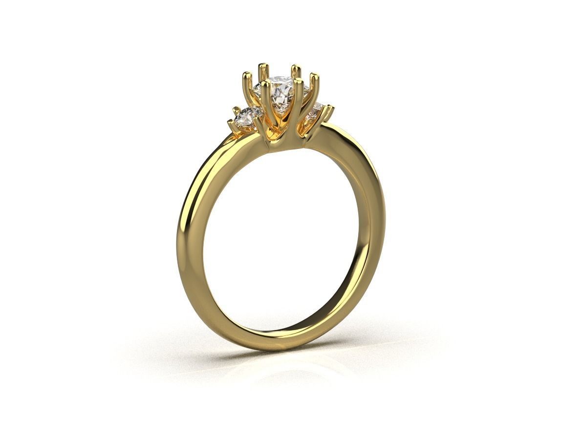 ring code 252 3D print model_12