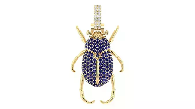 hip hop Bee Custom Pendant 3D print model