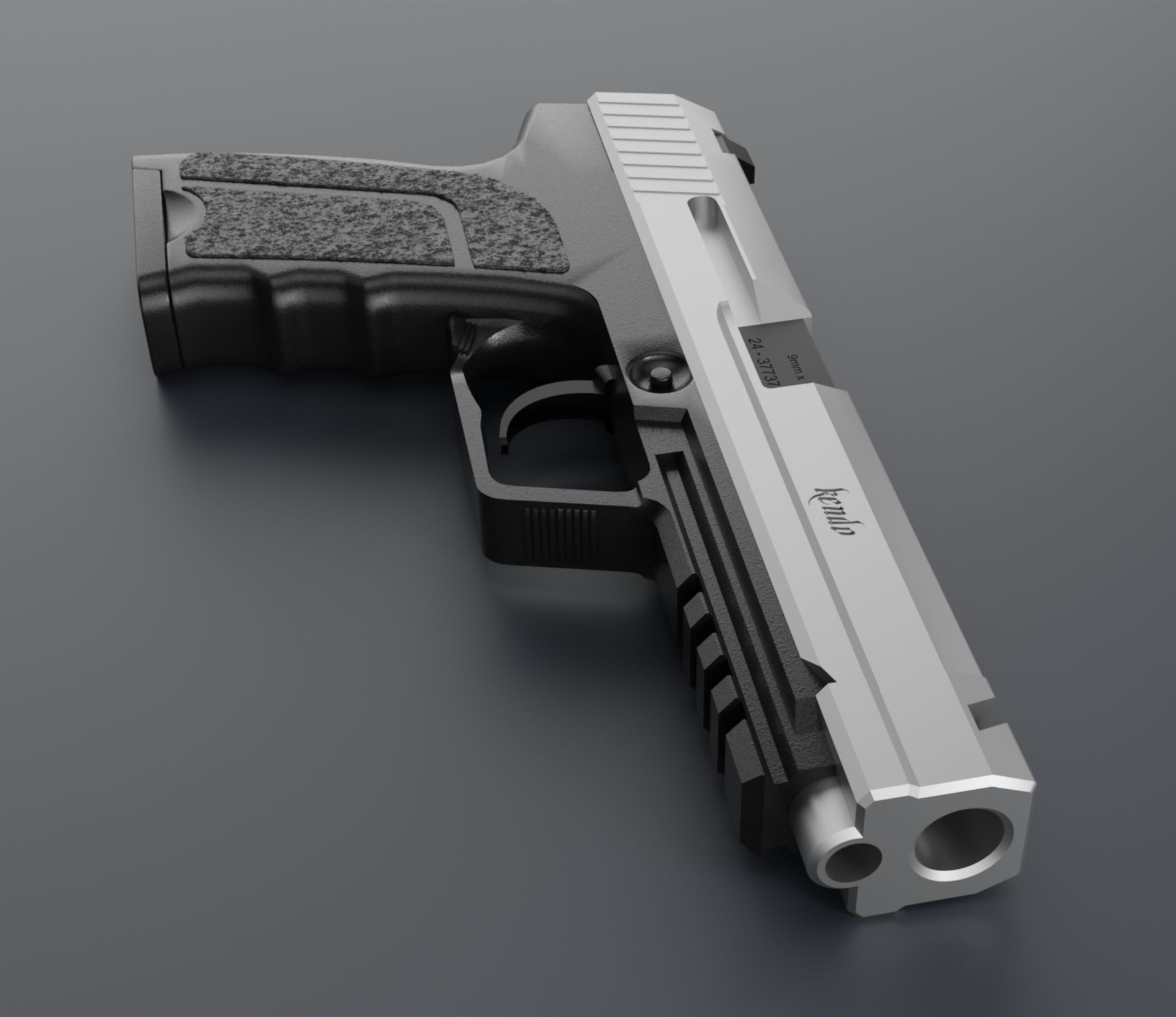 SG-09 R  Resident Evil 4 Remake Leon 3D print model_2