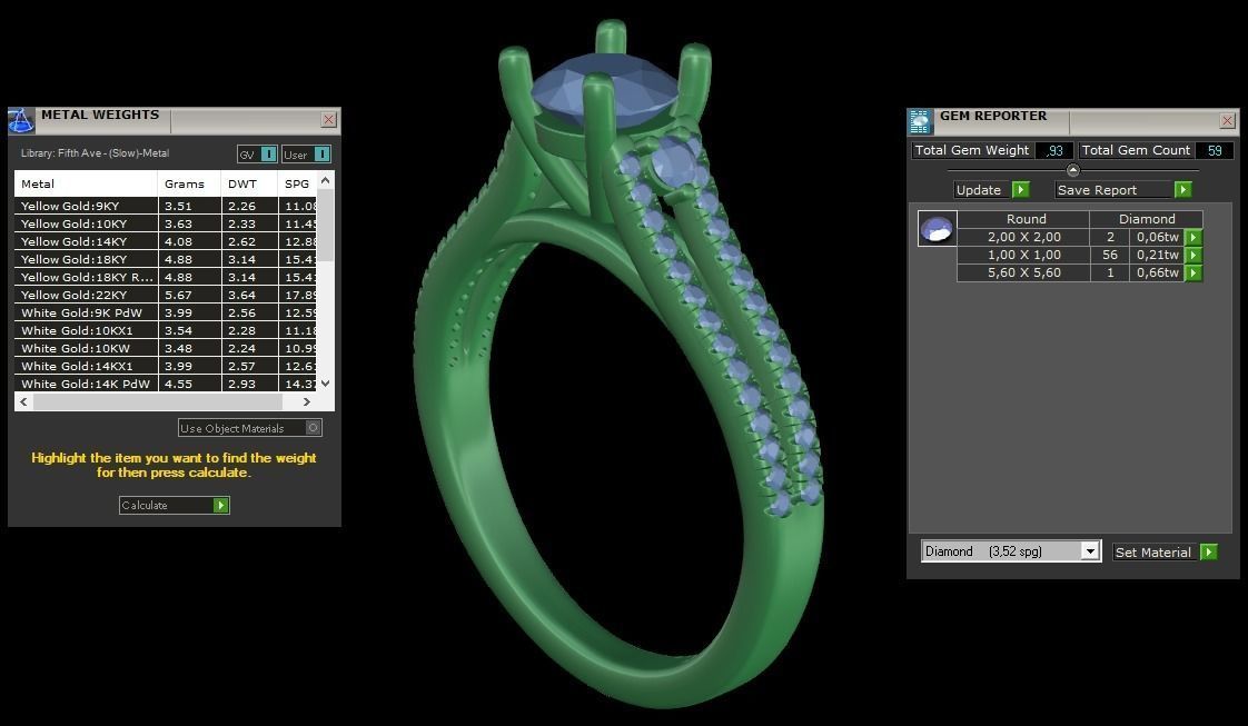 ring code 242 3D print model_2