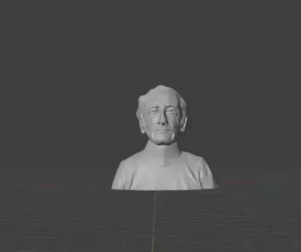 Jacques Cousteau 3D print model