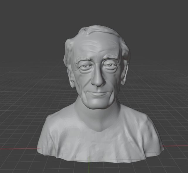 Jacques Cousteau 3D print model_15