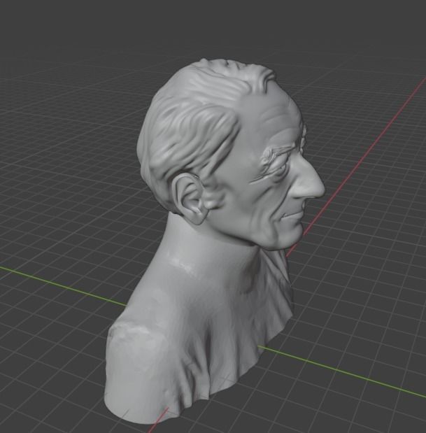 Jacques Cousteau 3D print model_17