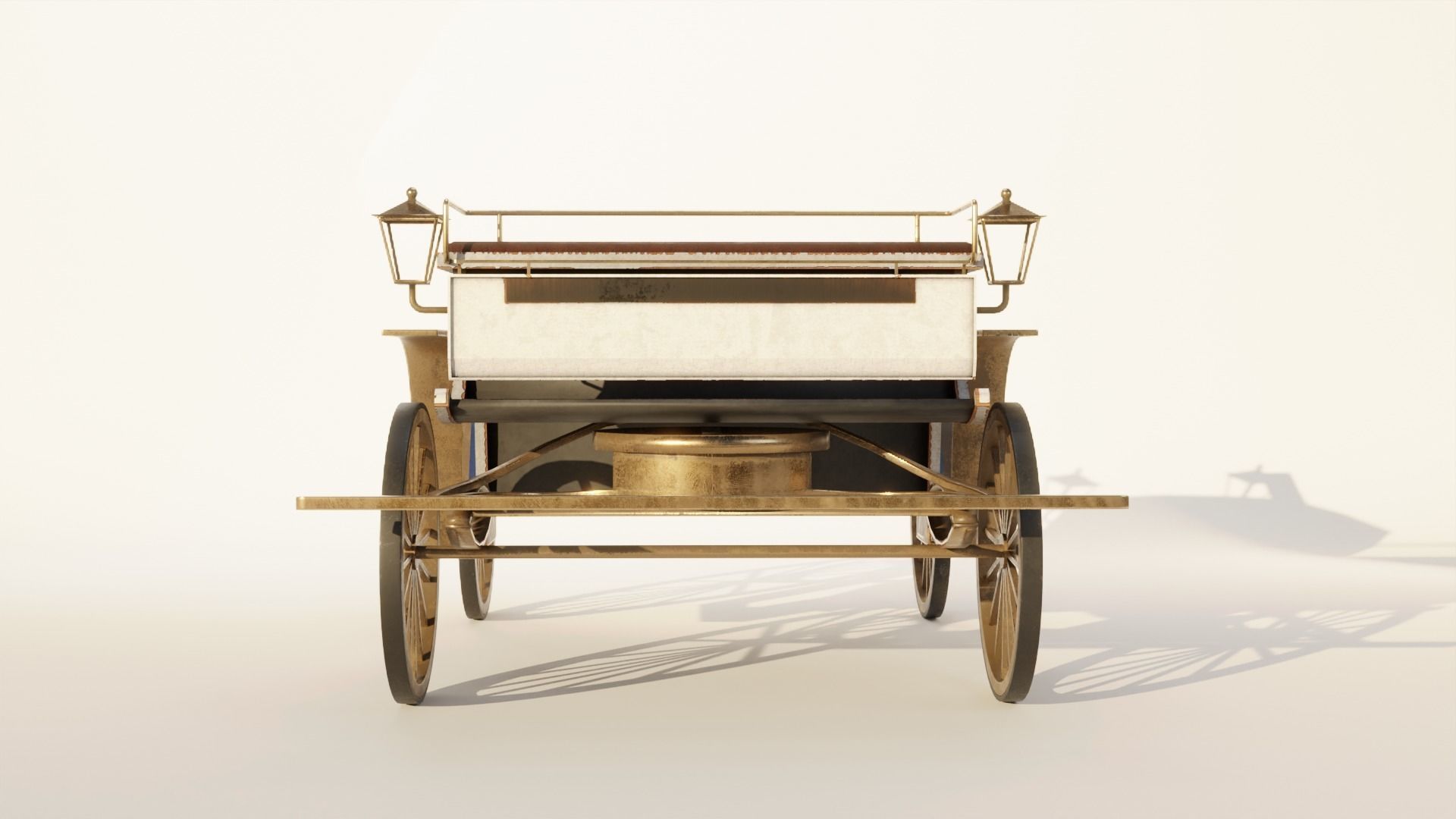 HORSE CARRIAGE 3D model_6