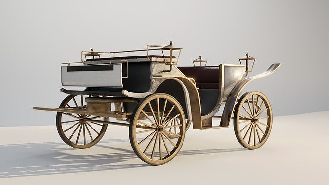 HORSE CARRIAGE 3D model