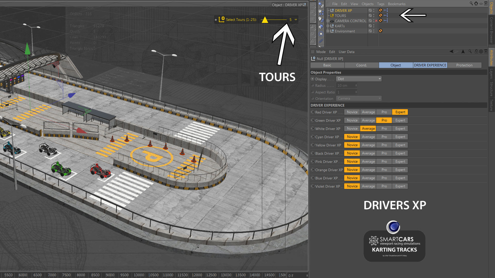 SmartCARS AI Karting Simulations 1 3D model_20
