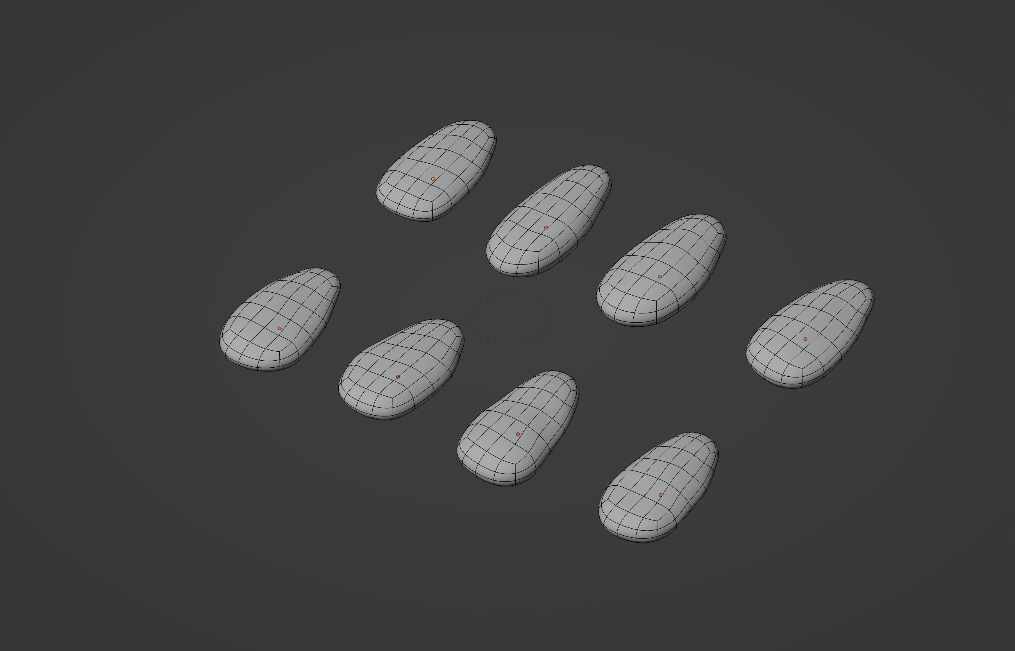 Sunflower Seeds 3D model_9