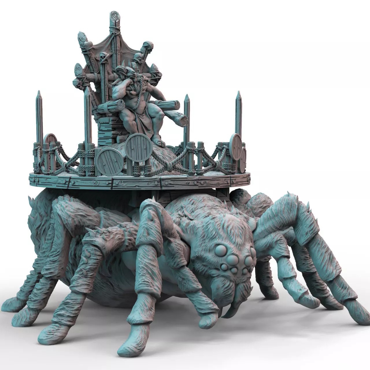 Goblin King Arachnid Mount 3D print model_0