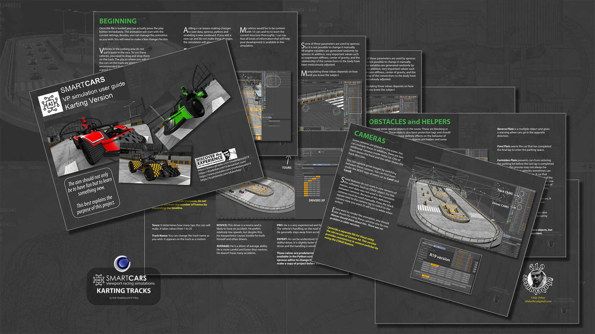 SmartCARS AI Karting Simulations 3 3D model_14