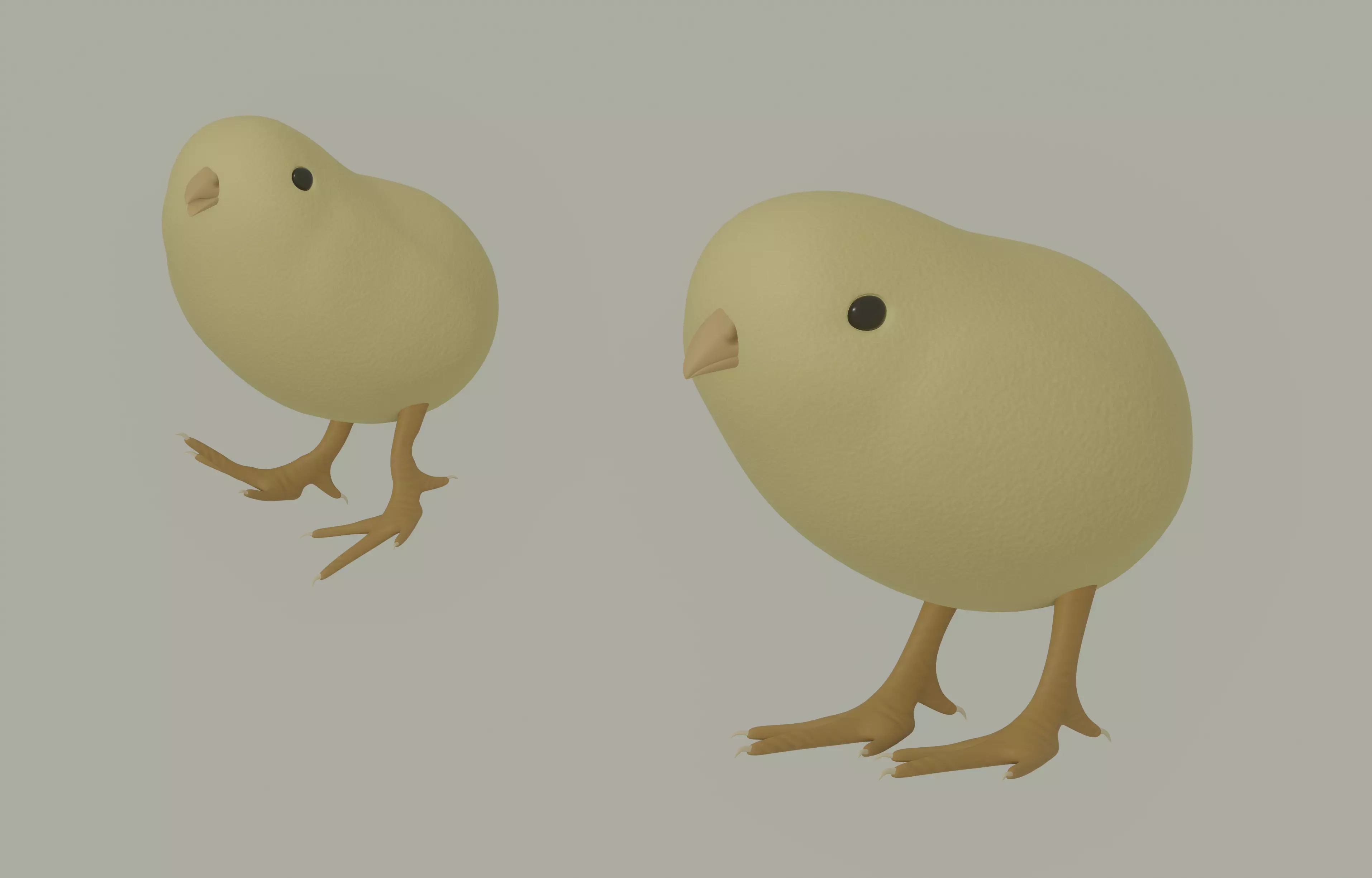 Chick 3D model