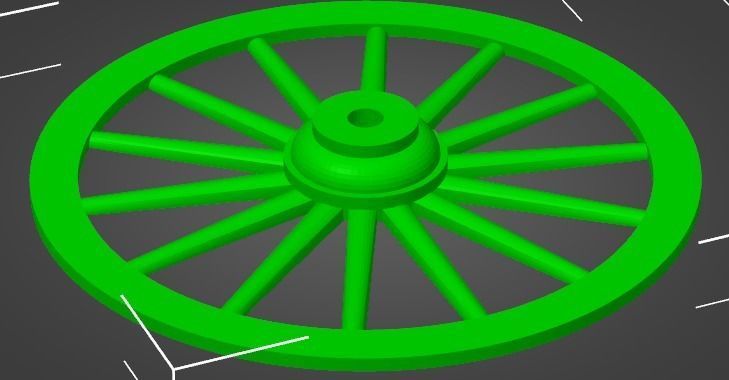 STL files to 3D print a model civil war cannon 3D print model_9