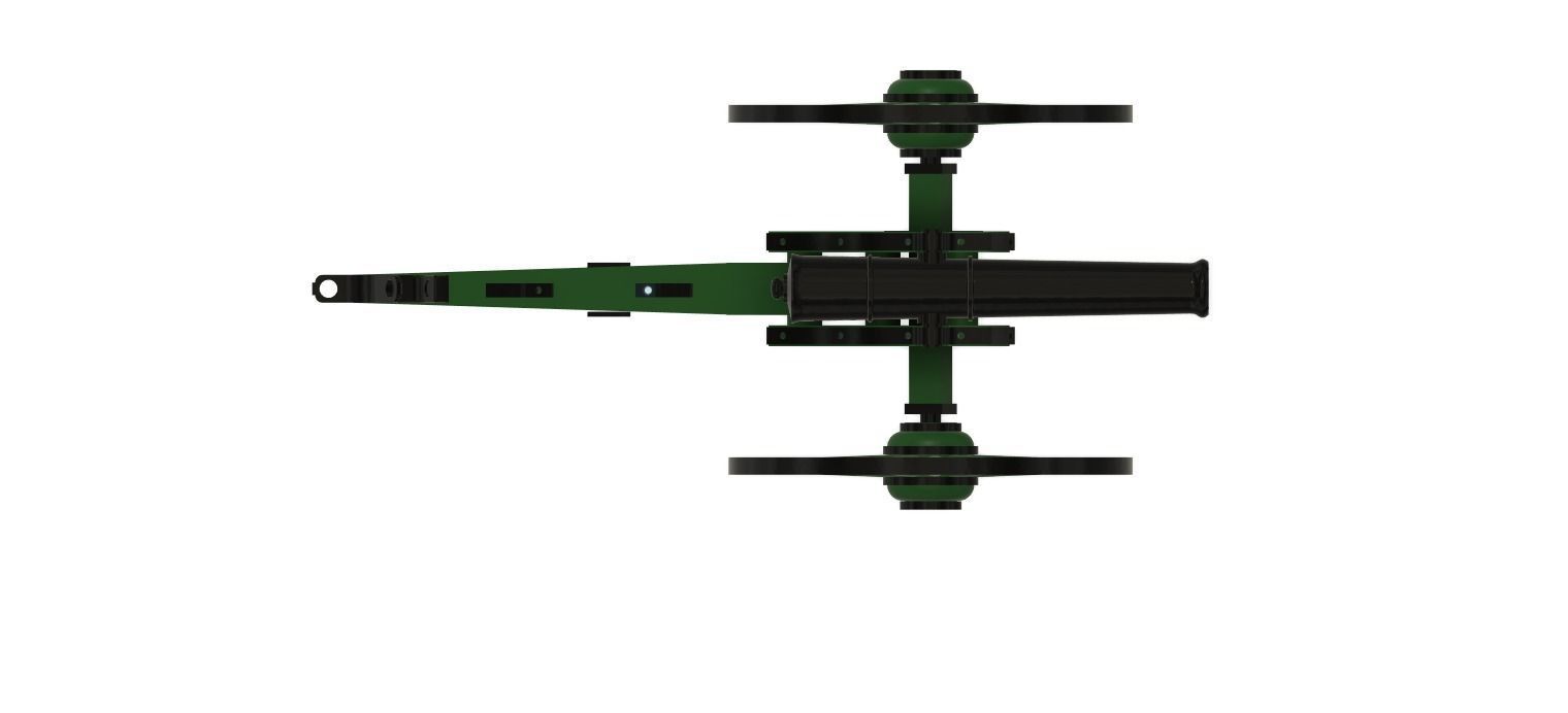 STL files to 3D print a model civil war cannon 3D print model_2