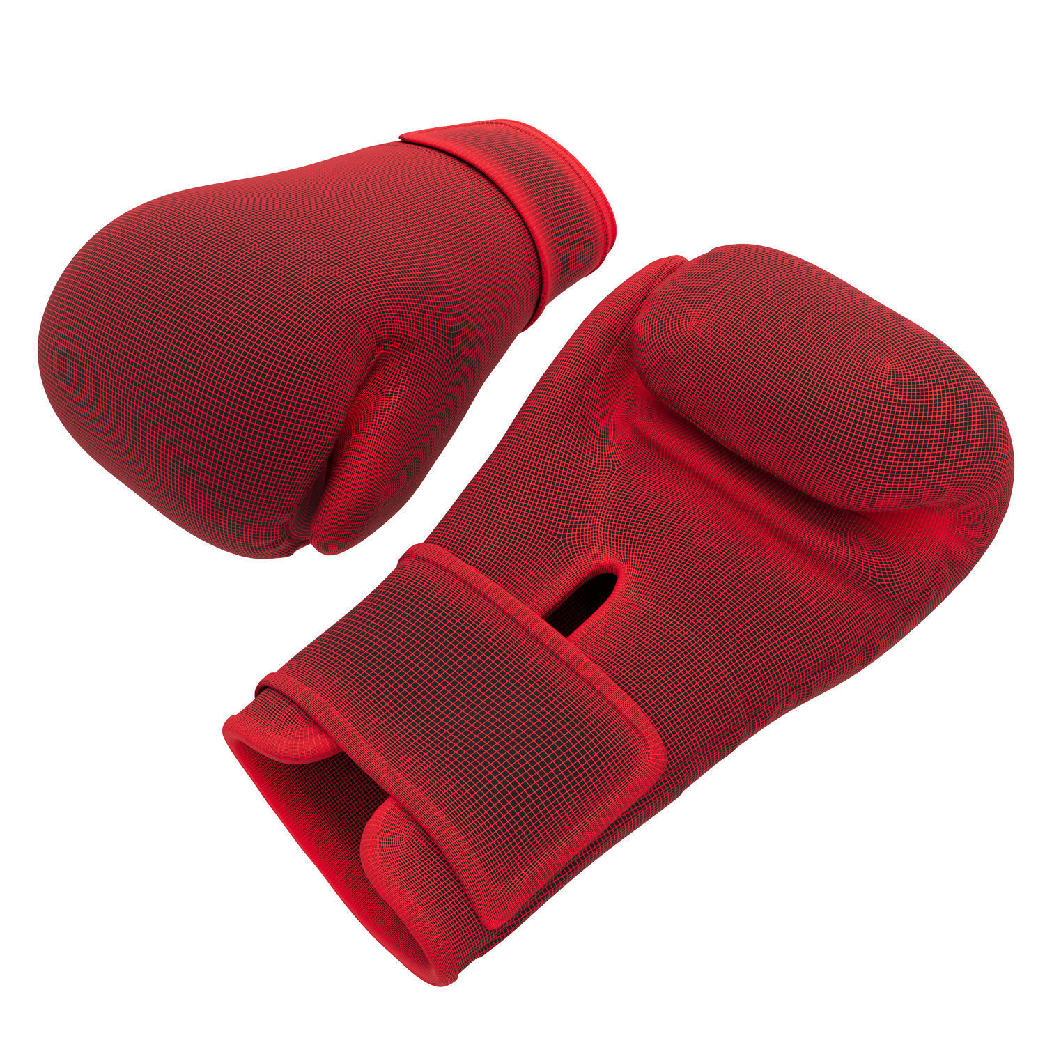 Boxing gloves 3D model_1