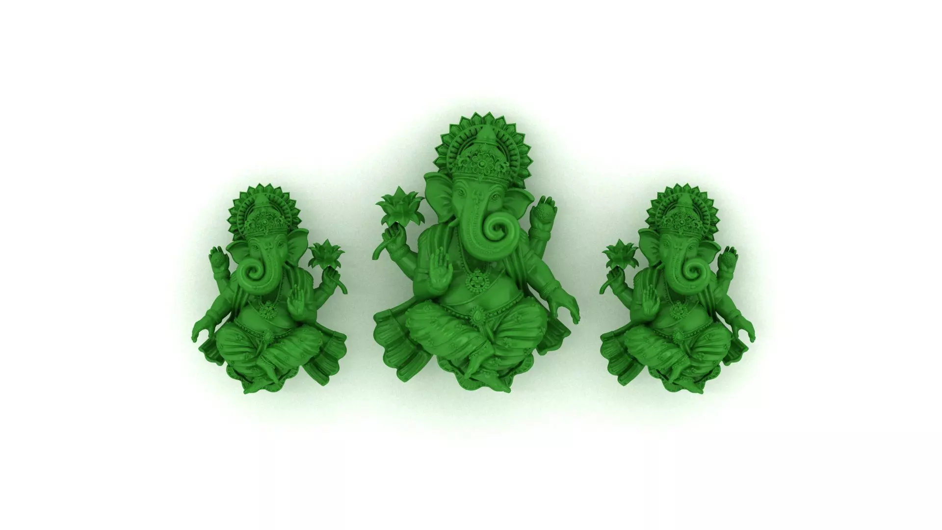 3d ganesh 3D print model