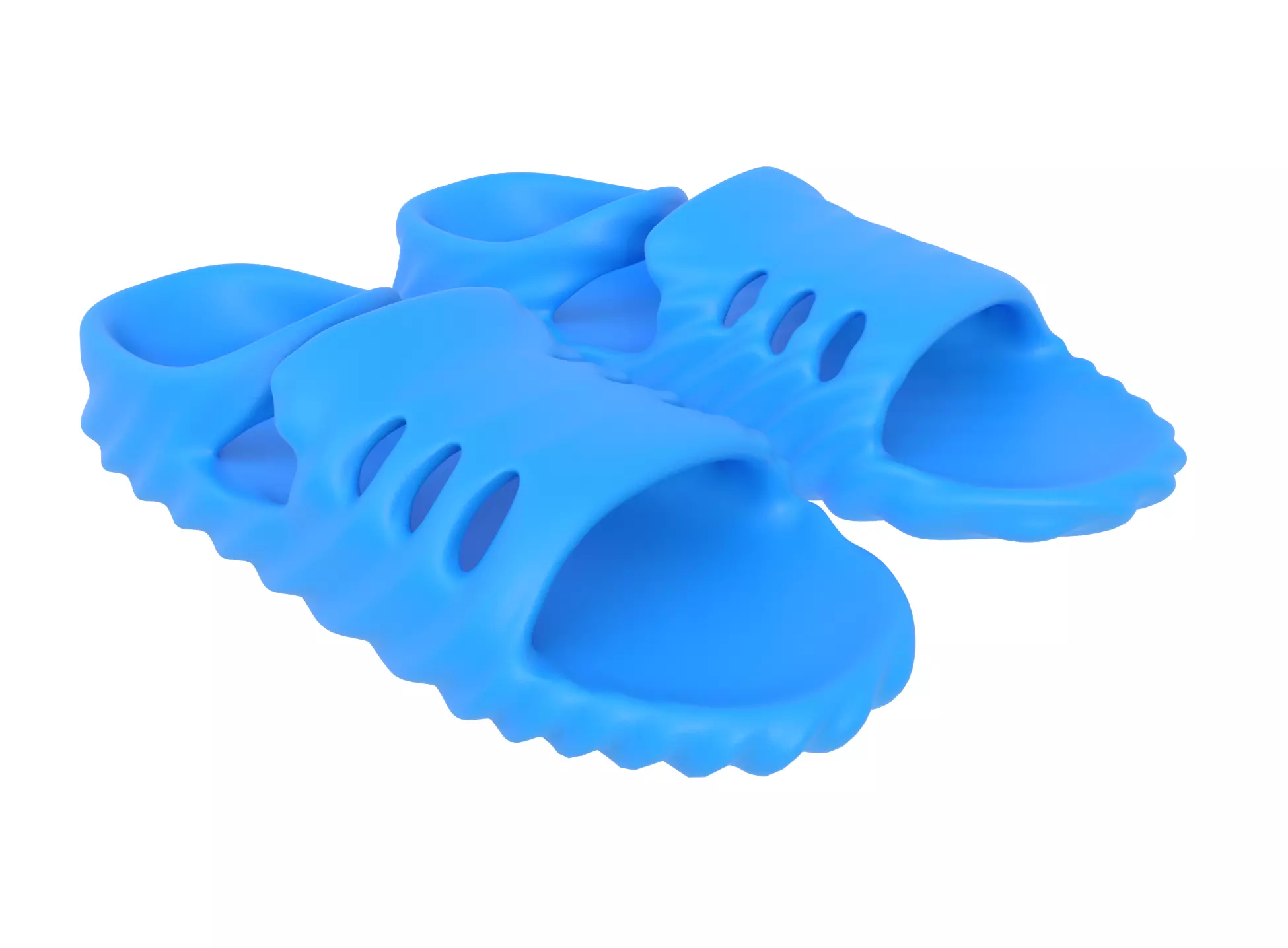 Shoes slippers 03 3D model