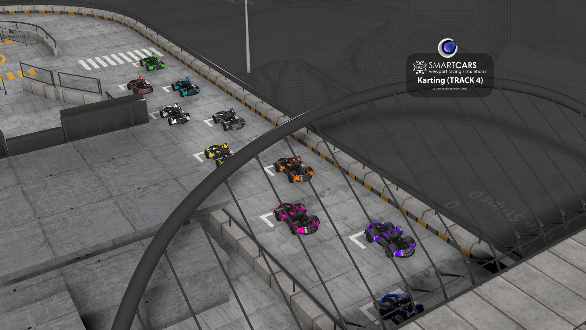 SMARTCARS all 4 simulations pack 3D Model Collection_39