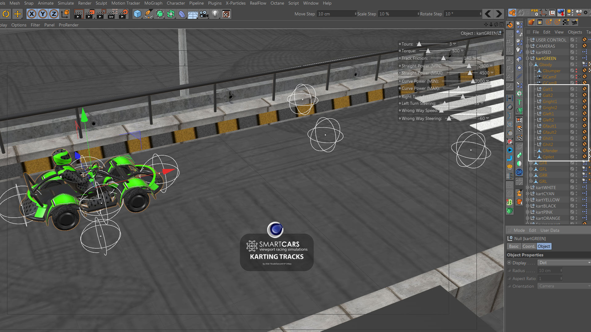 SMARTCARS all 4 simulations pack 3D Model Collection_15