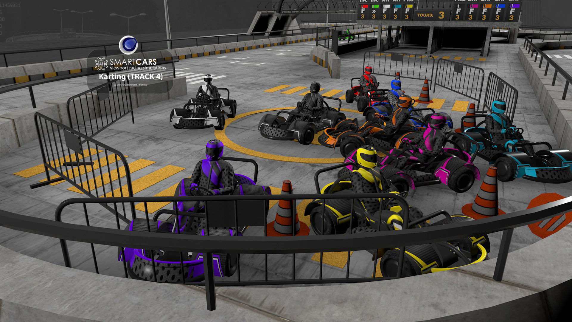 SMARTCARS all 4 simulations pack 3D Model Collection_61