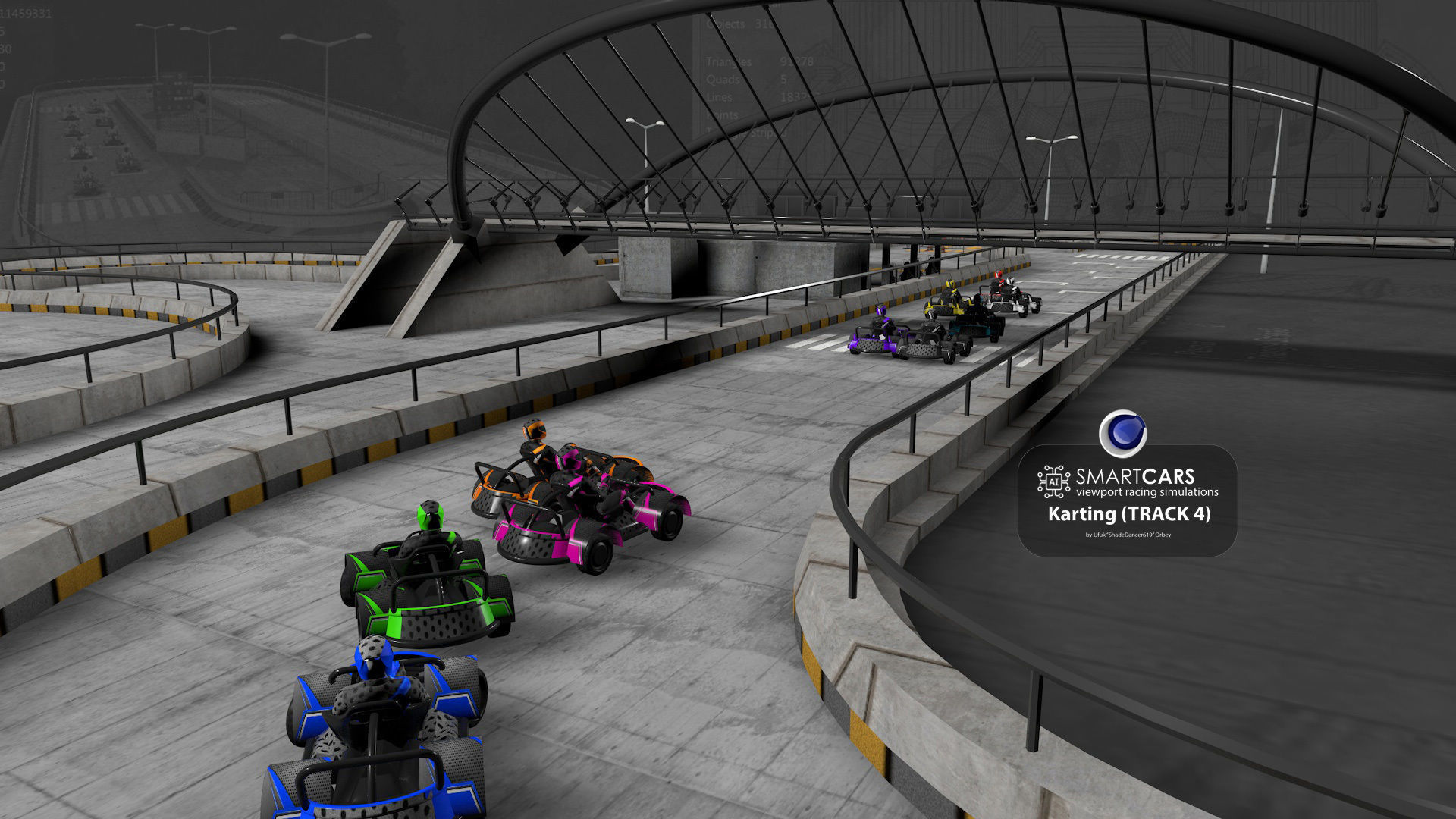 SMARTCARS all 4 simulations pack 3D Model Collection_34