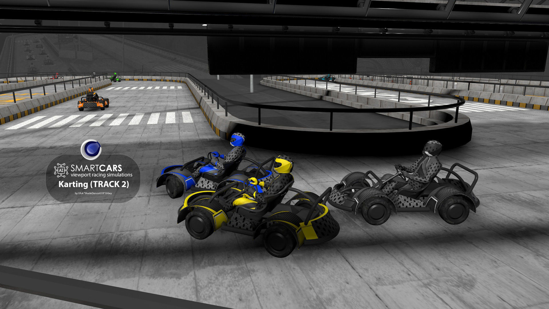 SMARTCARS all 4 simulations pack 3D Model Collection_26