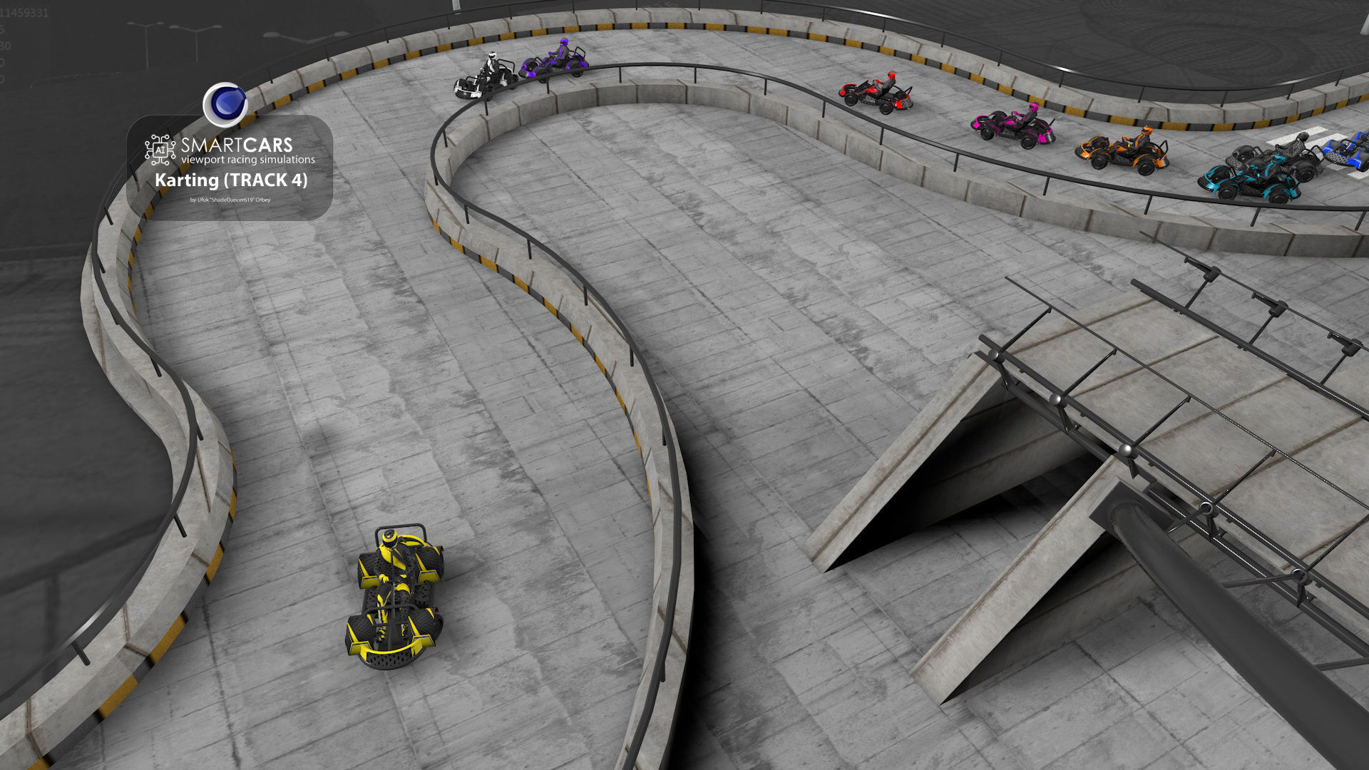 SMARTCARS all 4 simulations pack 3D Model Collection_47