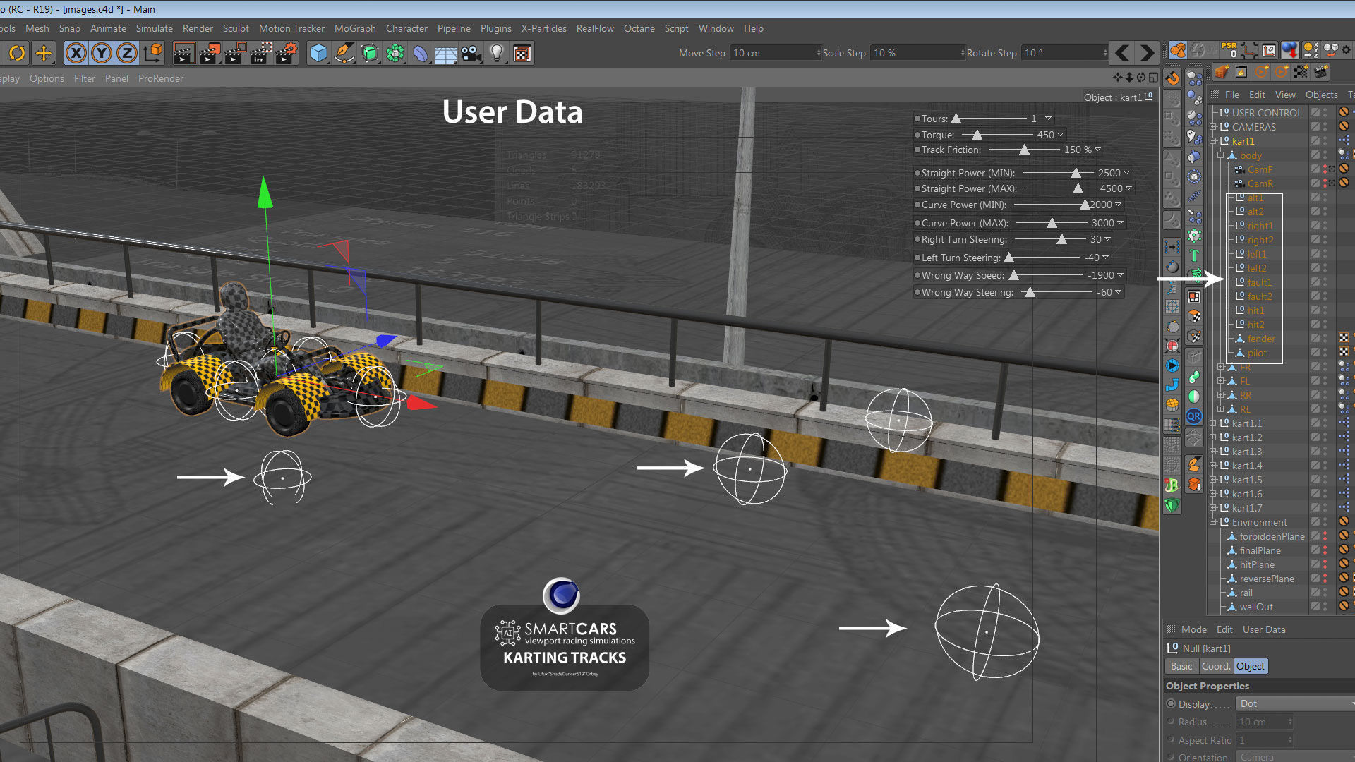 SMARTCARS all 4 simulations pack 3D Model Collection_17
