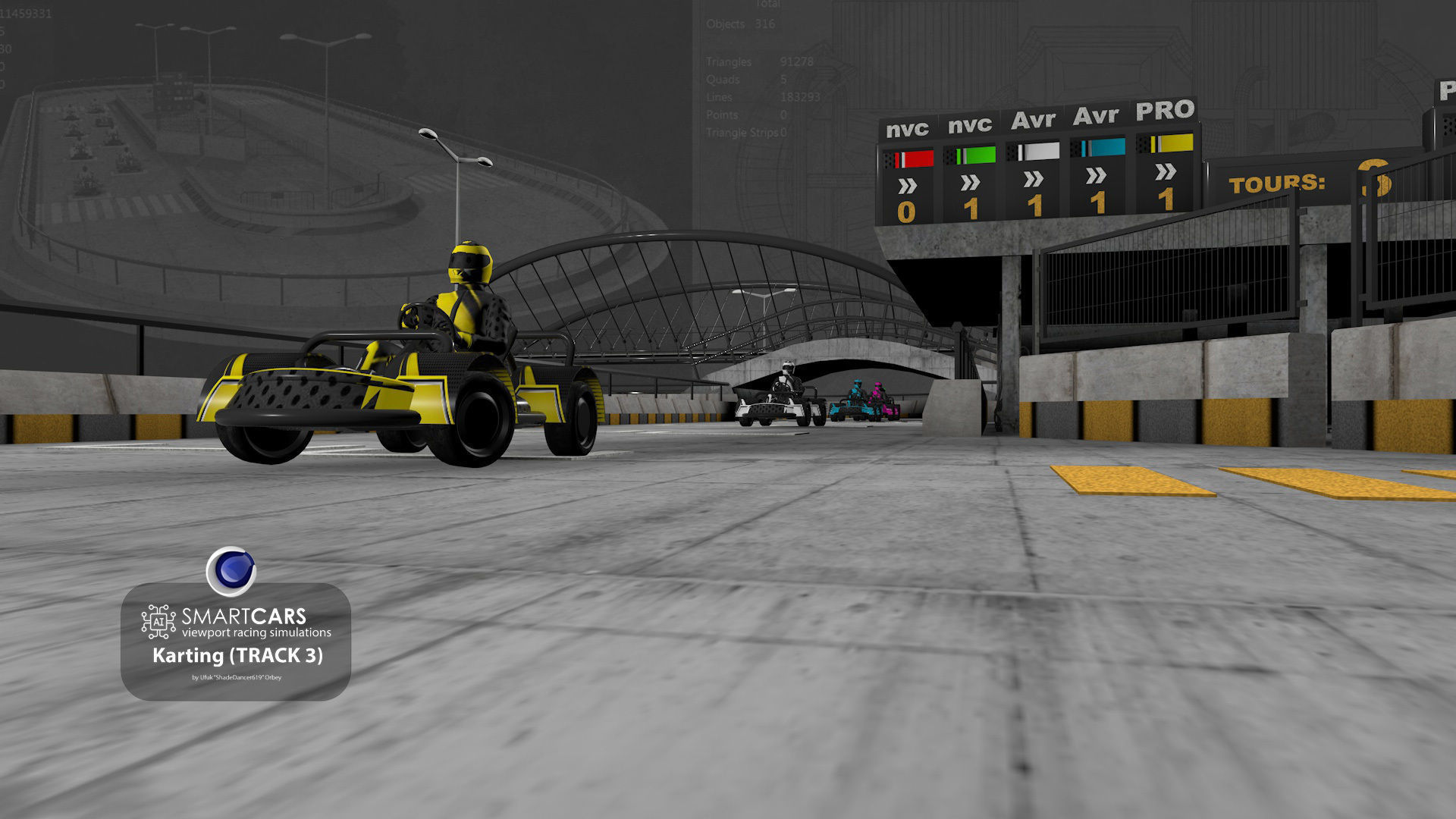 SMARTCARS all 4 simulations pack 3D Model Collection_8