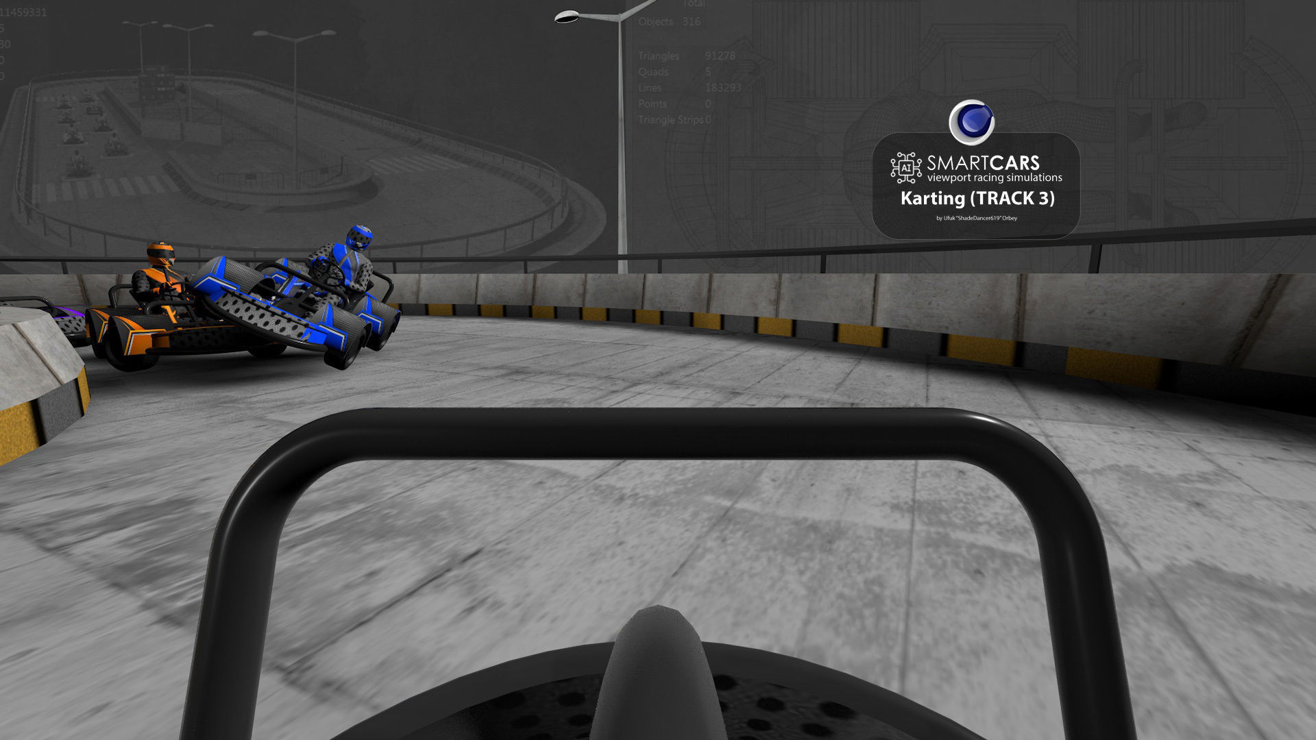SMARTCARS all 4 simulations pack 3D Model Collection_6