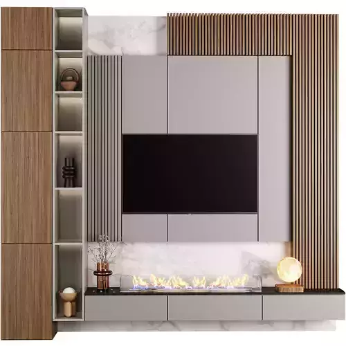 TV Wall 01-Samsung TV