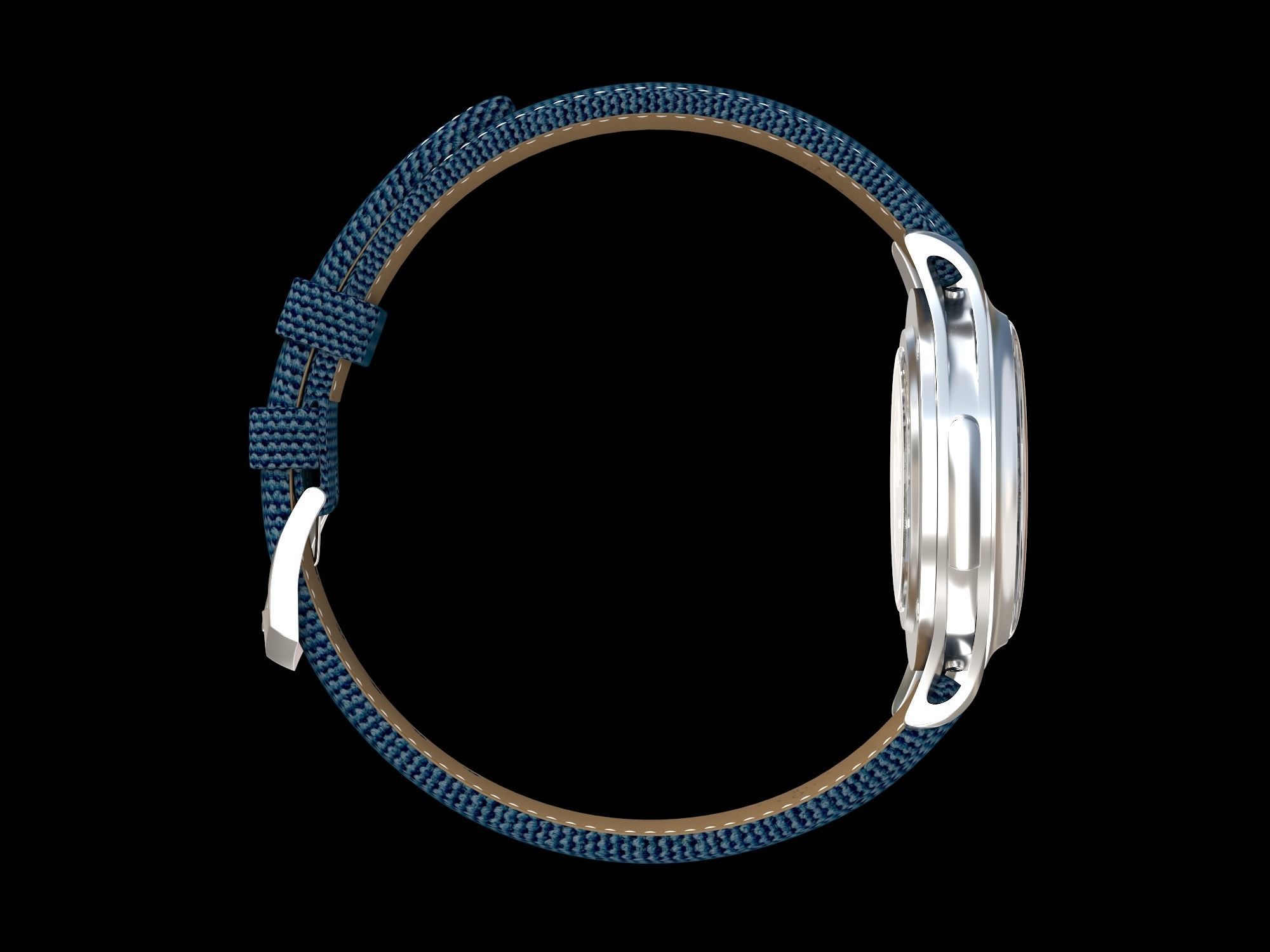 Patek Philippe Titanium 5208T-010 3D model_7